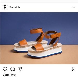 Stella McCartney Espadrille Sandals